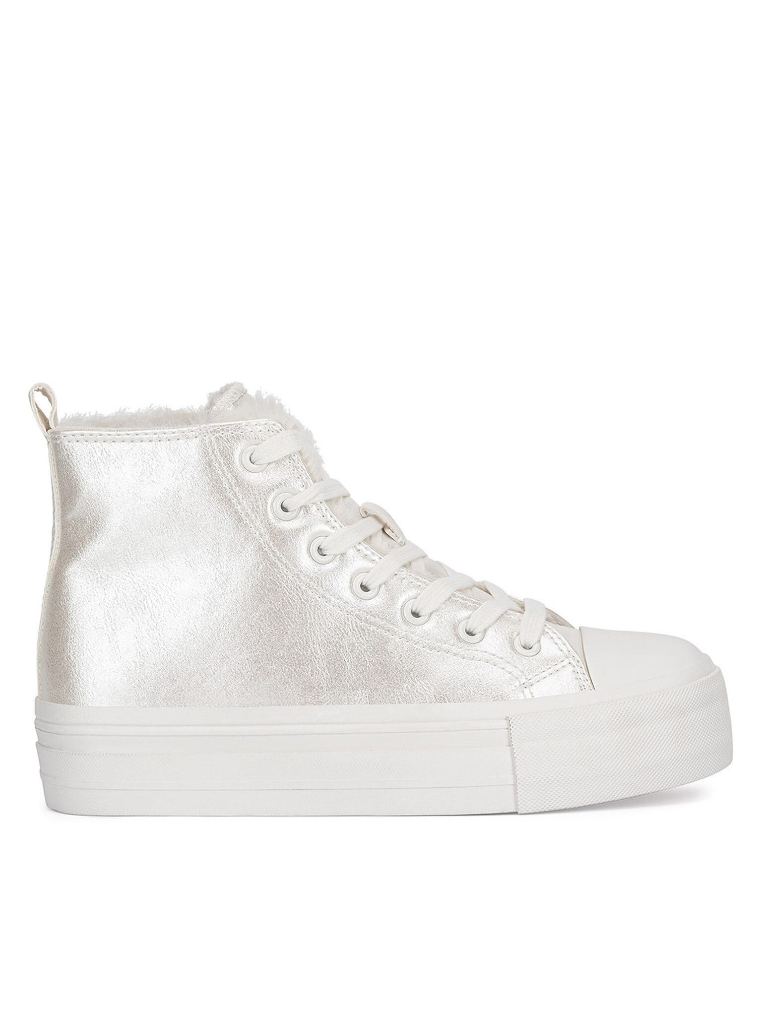 Jenny Fairy Jenny Fairy Sneakers aus Stoff Damen WFA2912-1 Écru Sneaker günstig online kaufen