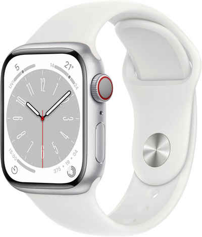 Apple Watch Series 8 GPS + Cellular 41mm Watch, Die Zukunft der Gesundheit. Am Handgelenk.