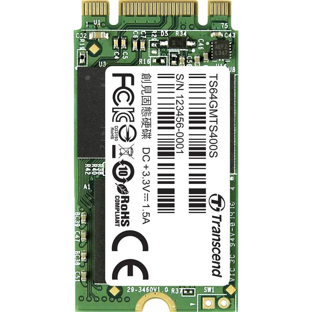 Transcend M.2 SSD 64GB Retail TS64G SSHD-Hybrid-Festplatte