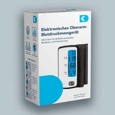 DK medical Oberarm-Blutdruckmessgerät Elektronisches Oberarm-Blutdruckmessgerät, ohne Schläuche oder Drähte