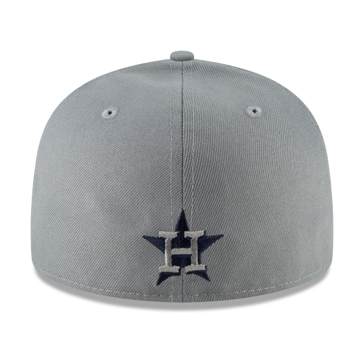 New Era Fitted Cap STORM Team 59Fifty GREY Houston Astros Cooperstown MLB