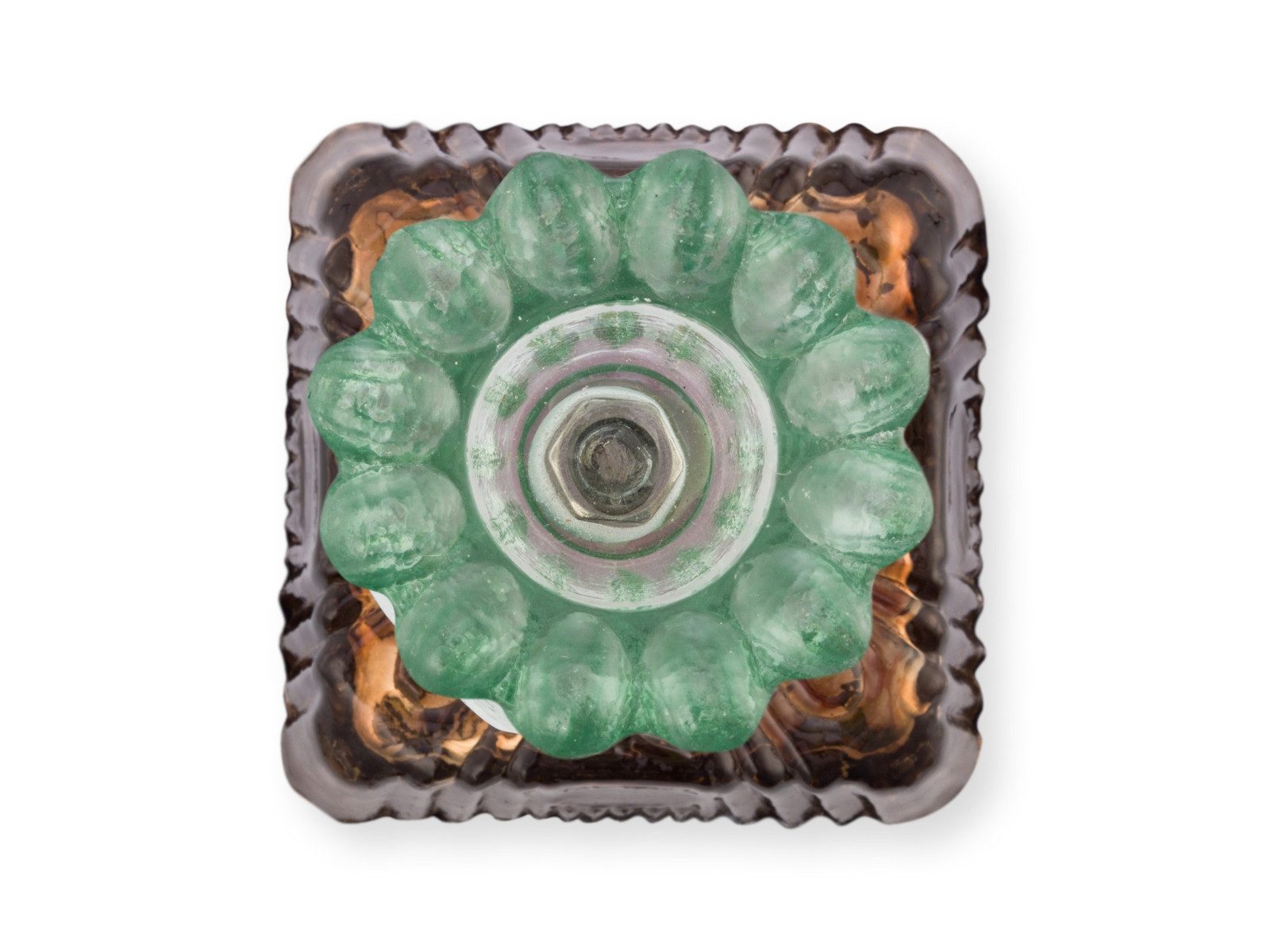 PiP Studio Kerzenhalter Glass Beads Kerzenhalter grün 28cm