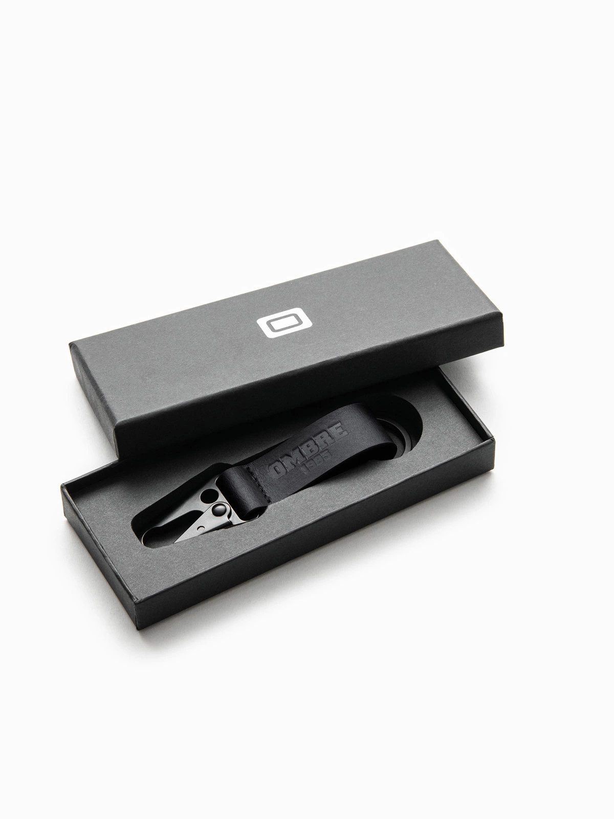 OMBRE Schlüsselanhänger Set Schlüsselband aus Leder für Herren mit geprägte günstig online kaufen