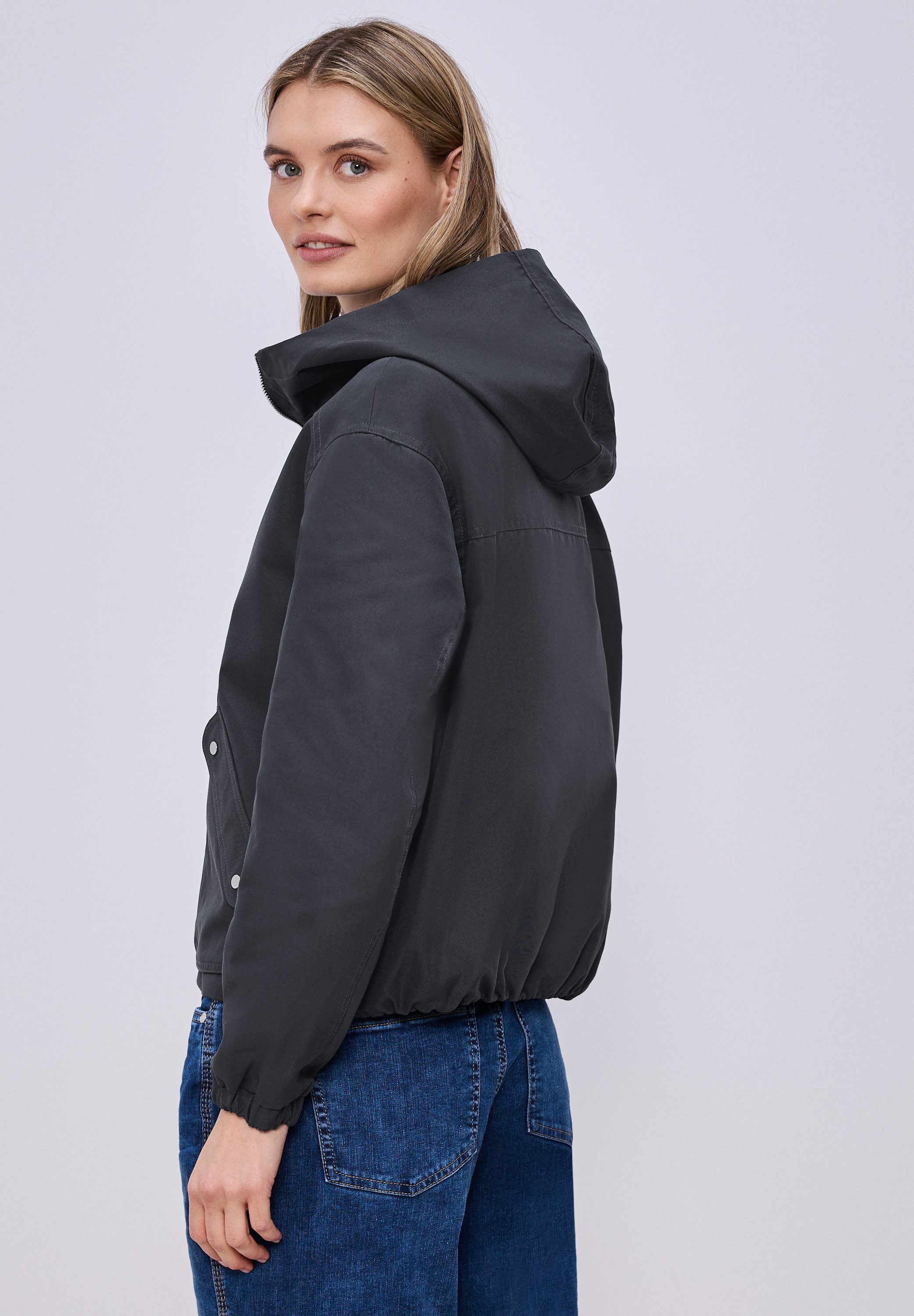 STREET ONE Kurzjacke im soften Baumwoll-Mix günstig online kaufen