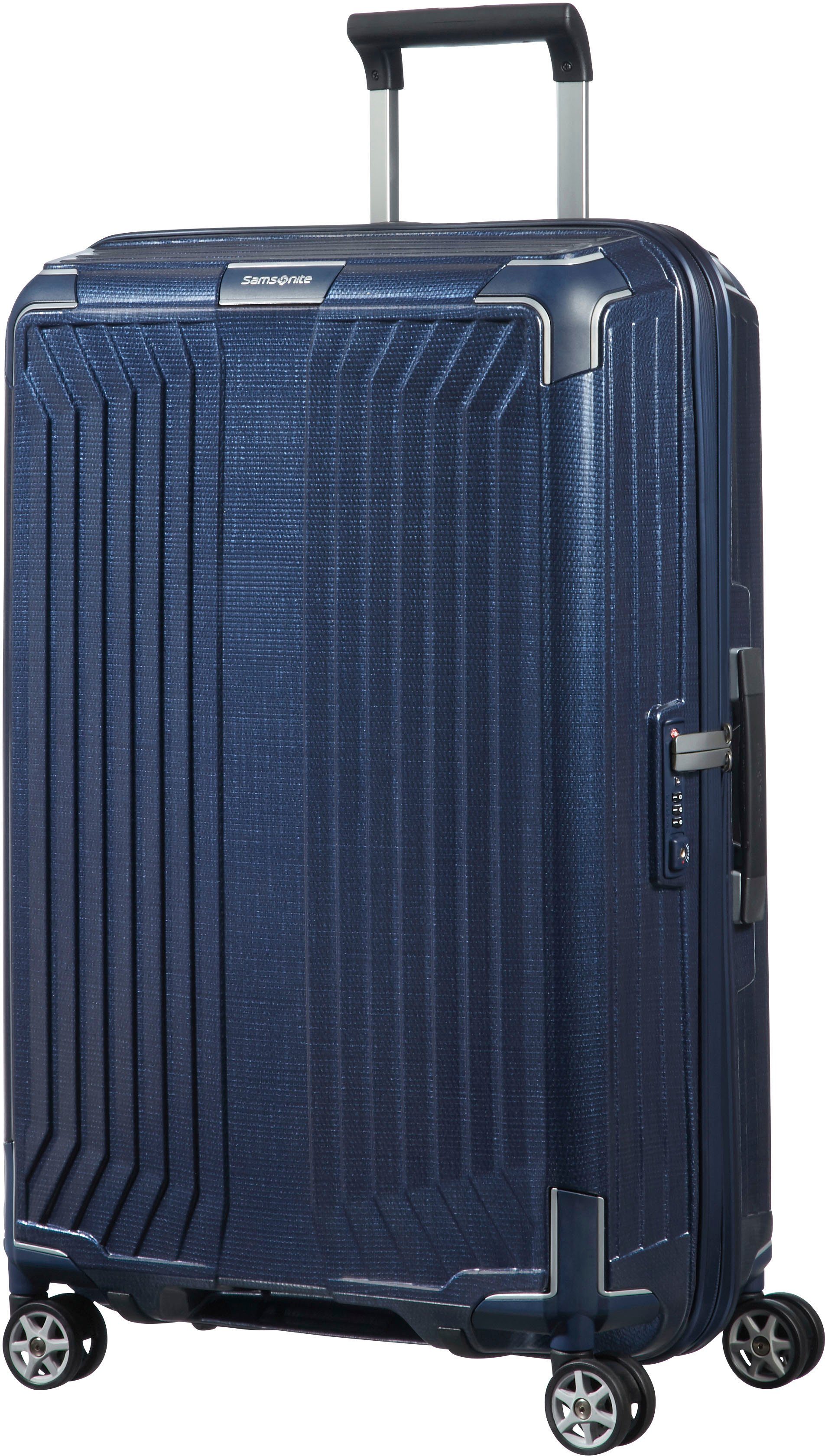 Samsonite Koffer LITE BOX 69, 4 Rollen, Koffer Reisegepäck Koffer mittel groß Reisekoffer TSA-Zahlenschloss