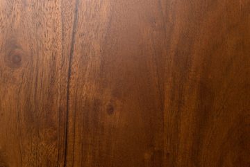 SAM® Couchtisch Talina, natürliche Baumkante, massives Akazienholz, nussbaumfarben, 26mm