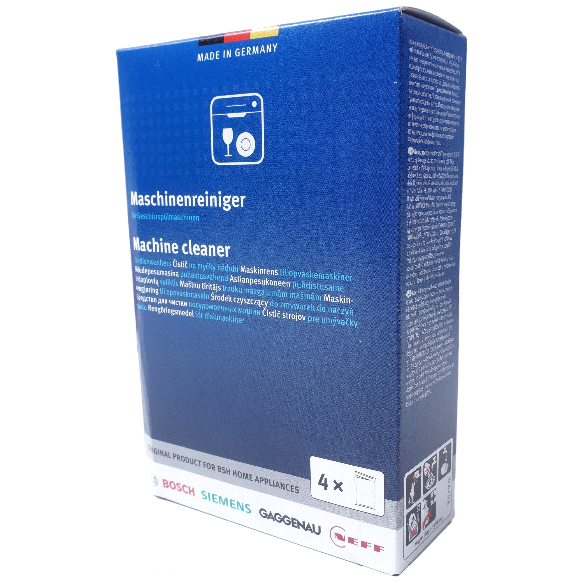 BOSCH Maschinenreiniger 00312194 Spülmaschinenreiniger (1-St. für Geschirrspüler)