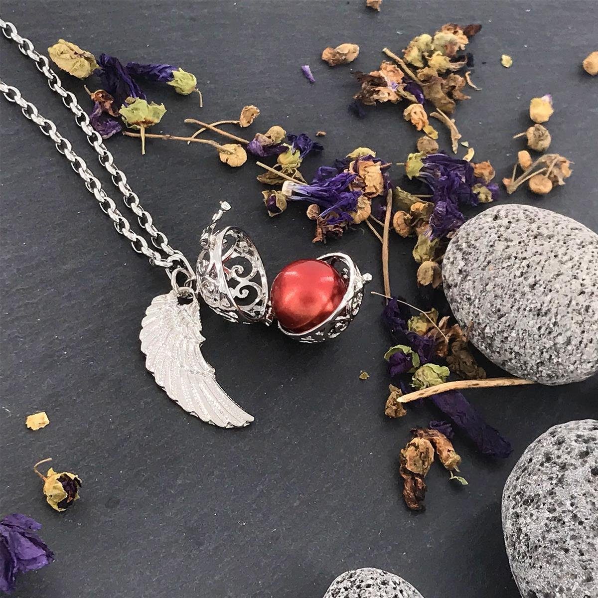 Morella Runder Anhänger Engelsketten (1-tlg), Klangkugel, Ø 16 mm, verschie günstig online kaufen