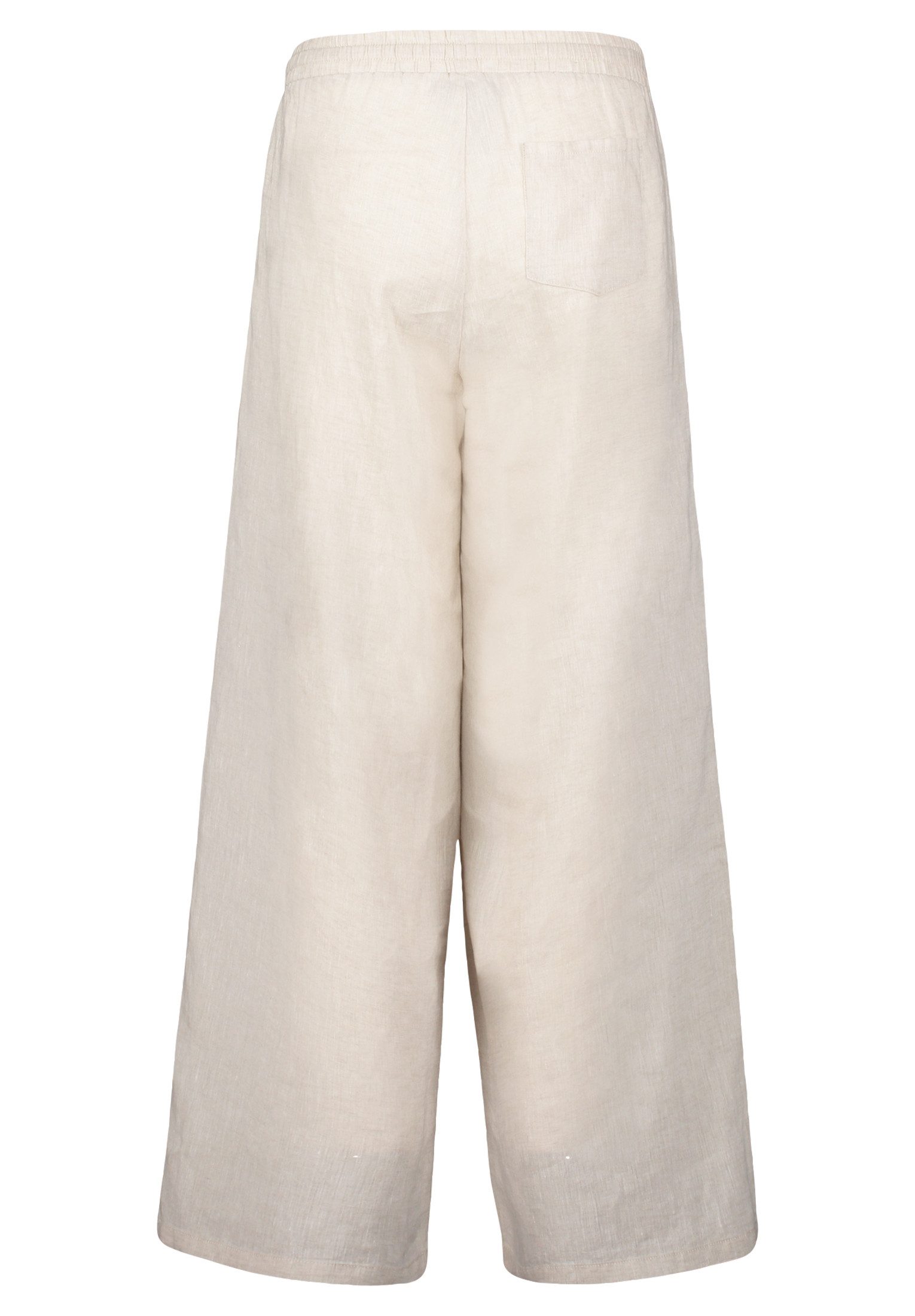 Cartoon Leinenhose Damen mit Taschen Material