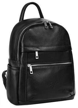 Samantha Look Cityrucksack, echt Leder, Made in Italy