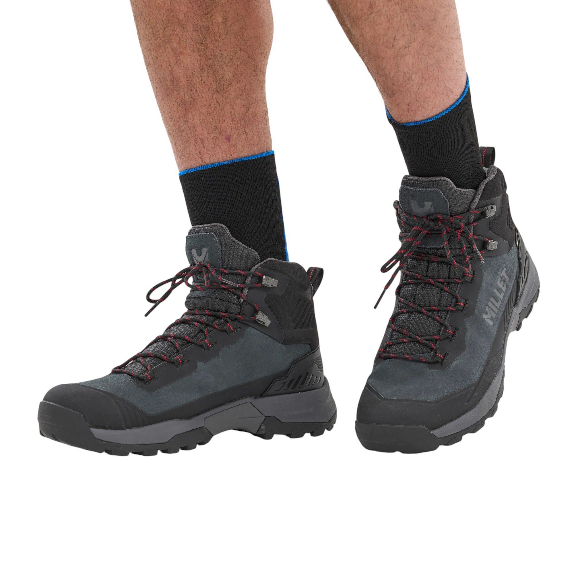 Millet Cimai Mid GTX (Veloursleder, wasserdicht) dunkelgrau Herren Wanderschuh