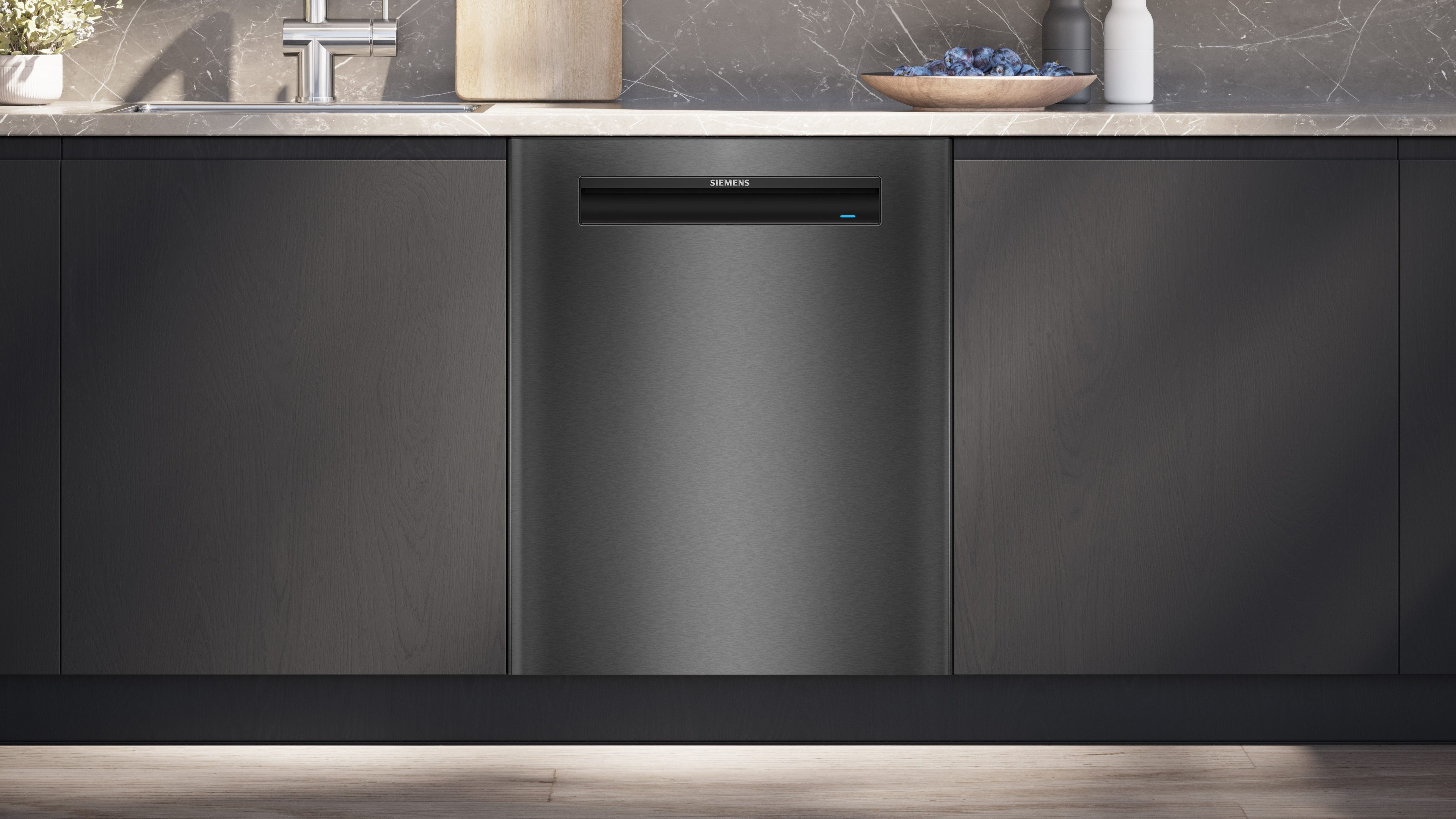 SIEMENS Unterbaugeschirrspüler iQ500 SN15EC06CS, 14 Maßgedecke