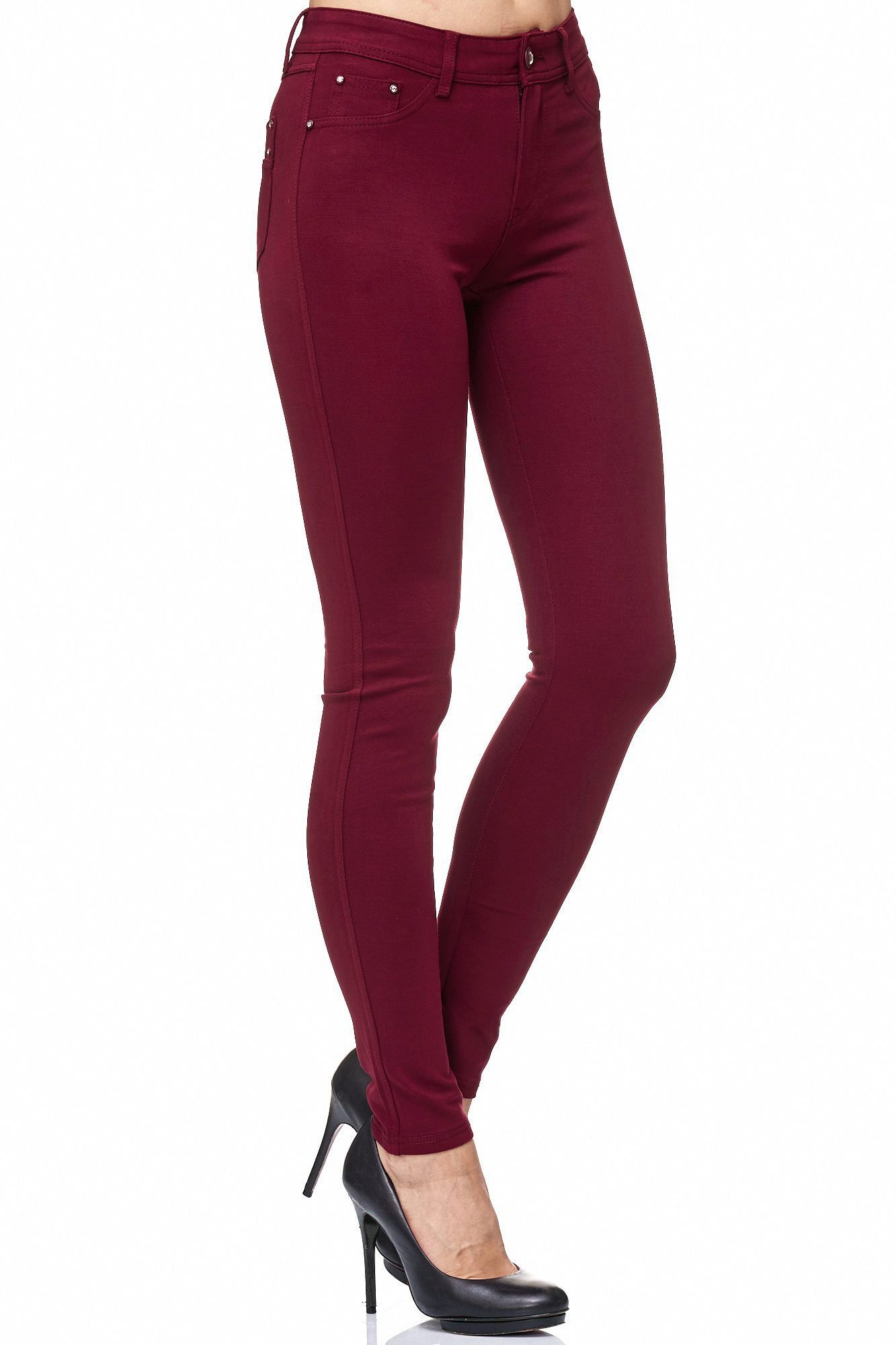 Elara Jeggings Elara Damen Stretch Hose günstig online kaufen