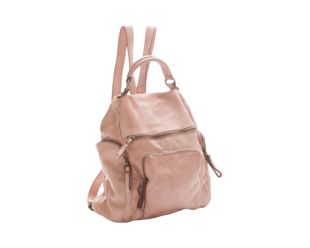 BZNA Rucksack Stella Backpacker Designer Rucksack Damenhandtasche, Echtes Leder