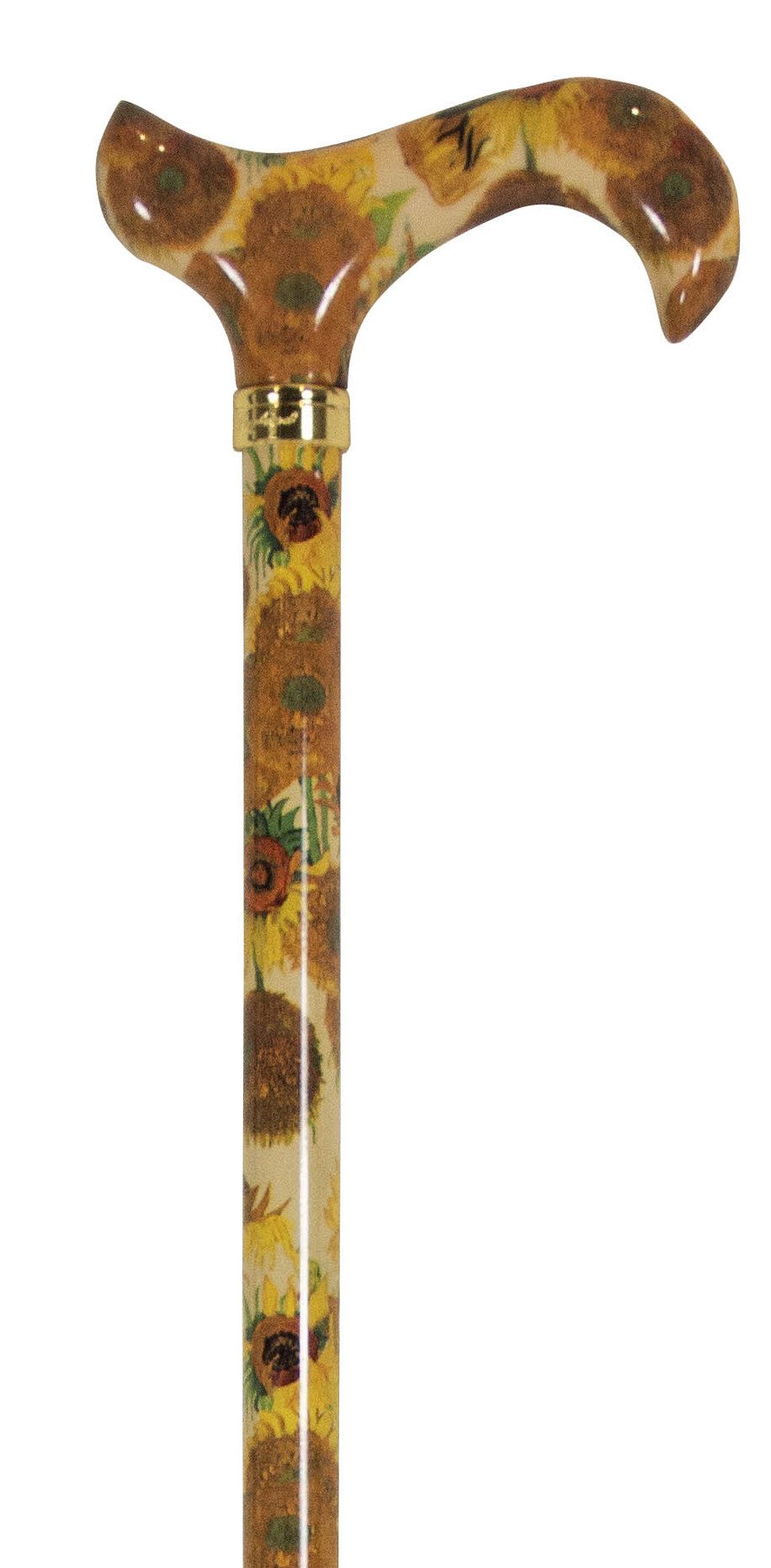 Stockshop Gehstock Gehstock VINCENT VAN GOGH, Griff aus Acryl, Stock aus stabilem Leicht