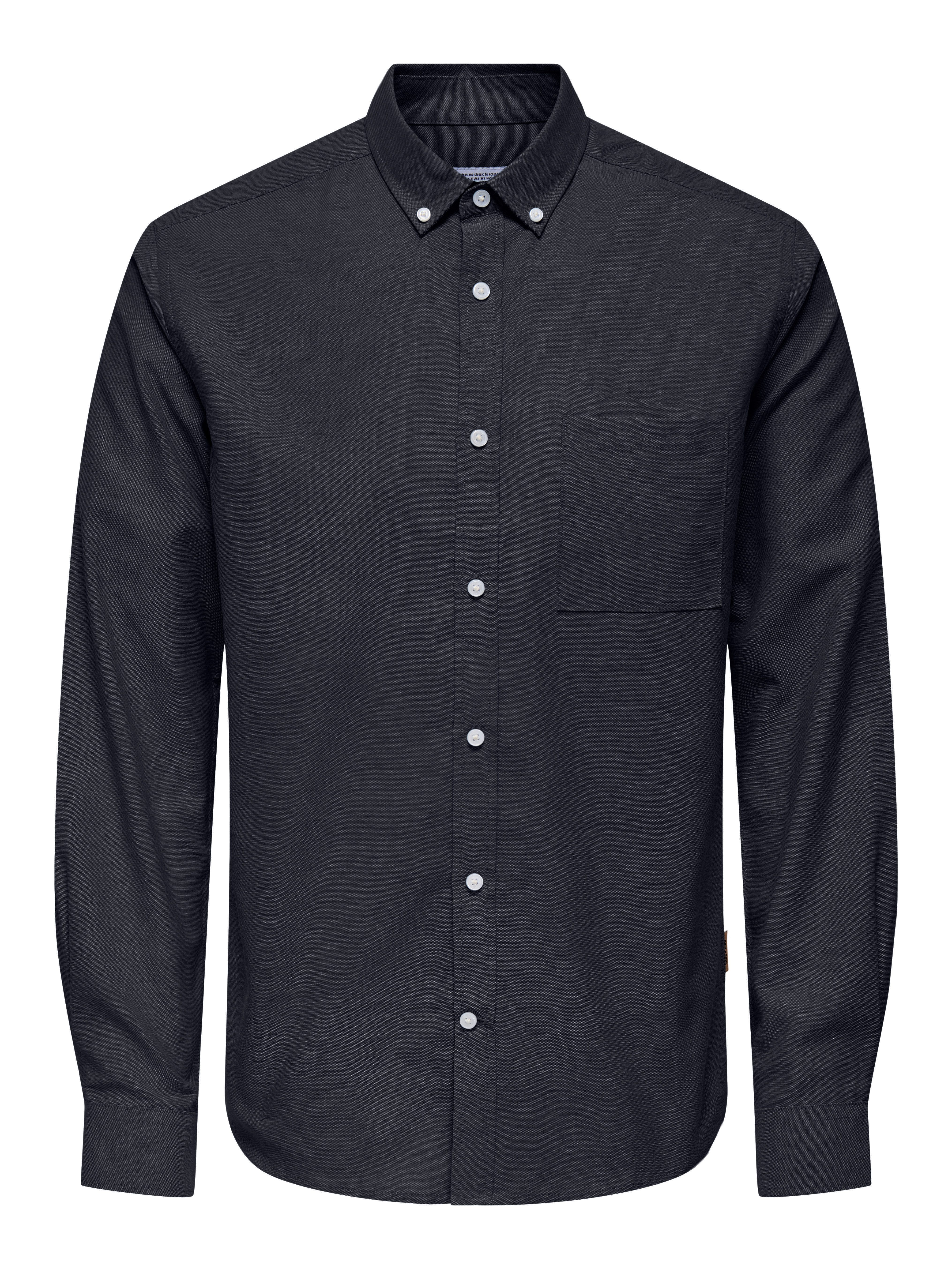 ONLY & SONS Langarmhemd ONSALVARES SLIM LS OXFORD SHIRT OTL günstig online kaufen