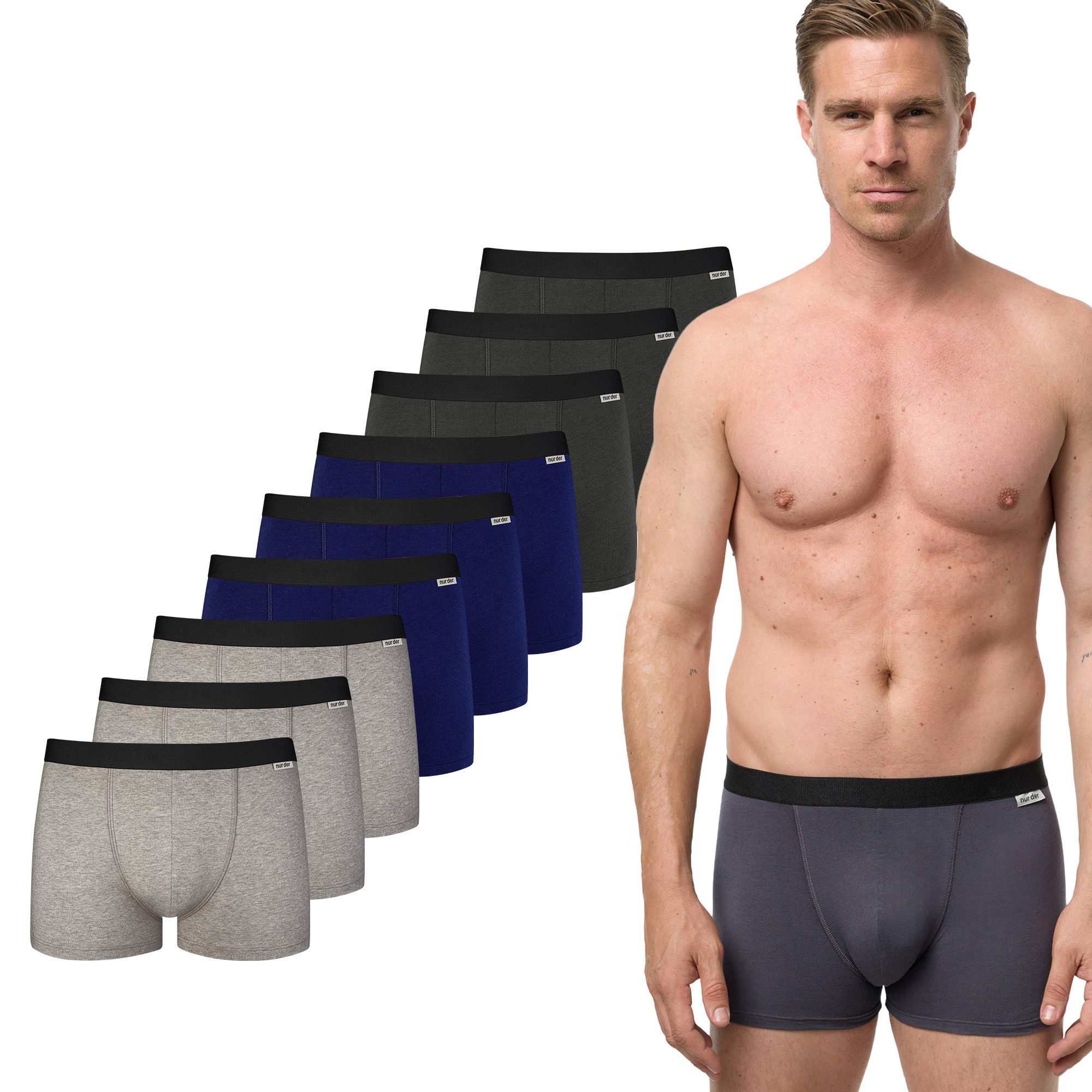 Nur Die Boxer Cotton Stretch Retroshorts günstig online kaufen