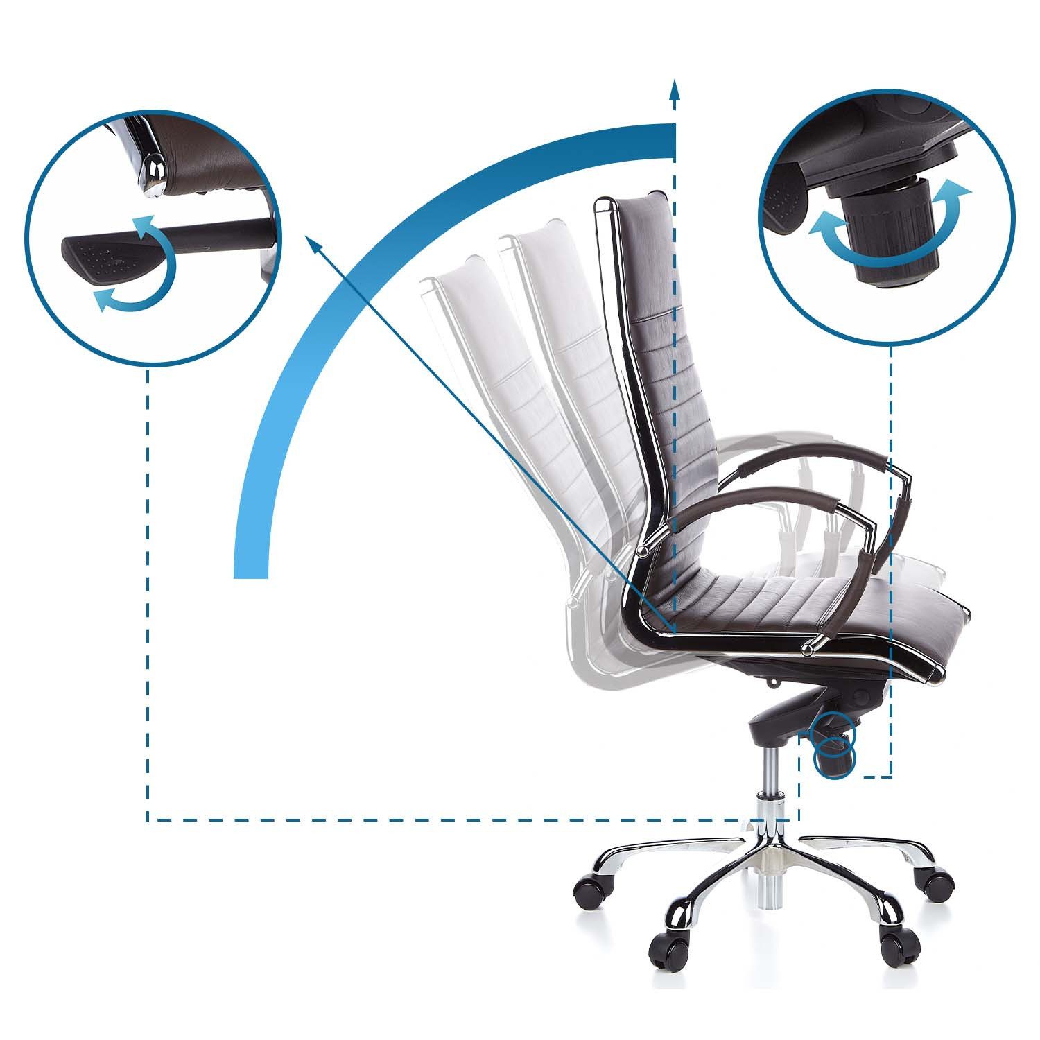 hjh OFFICE Chefsessel Profi Chefsessel PARMA günstig online kaufen