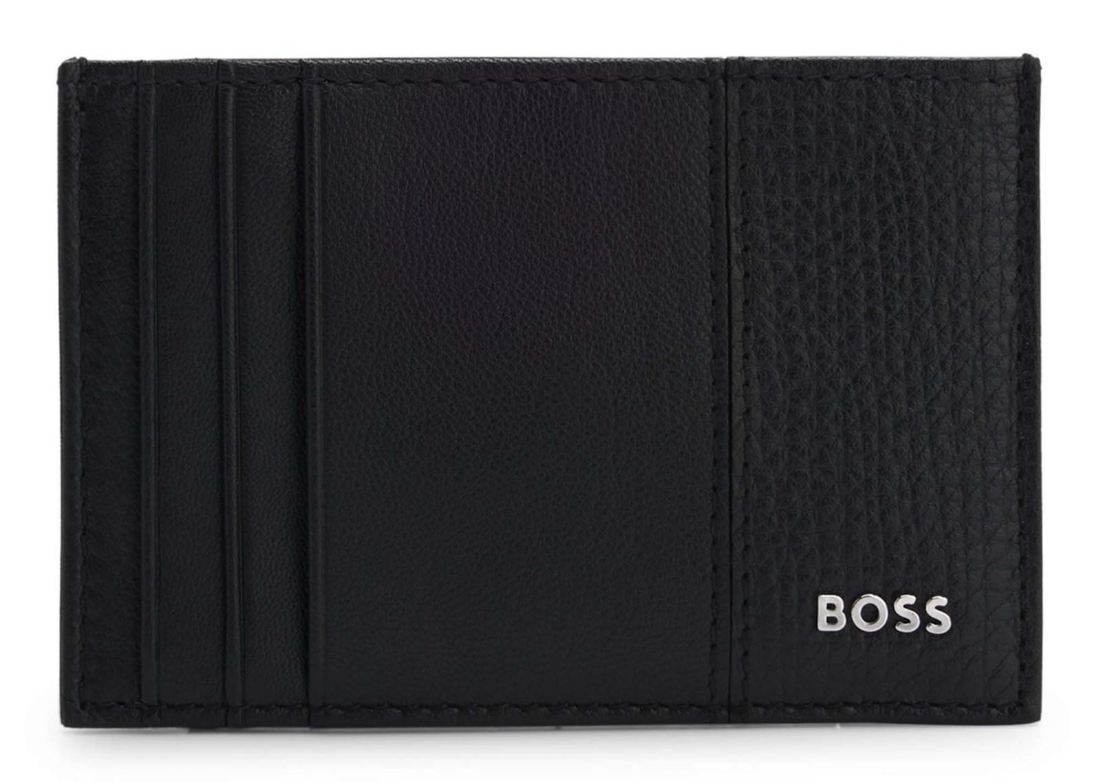 BOSS Kartenetui Card Wallet, aus echtem Ziegenleder