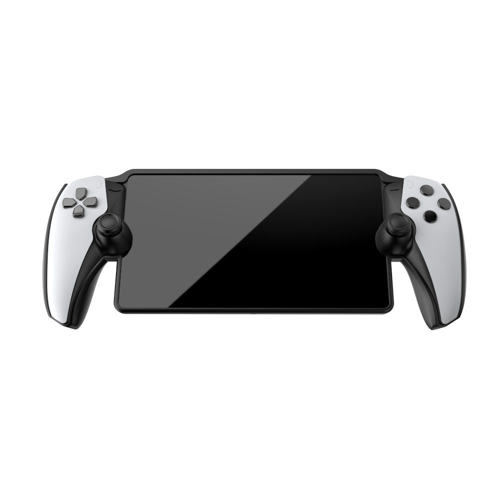 YAXO Konsolen-Cover Hülle für PlayStation Portal Case stoßfest kratzfest passgenau leicht Tasche Zubehör Fallschutz Anti-Rutsch kompatibel Ladestation ergonomisch, Rundumschutz