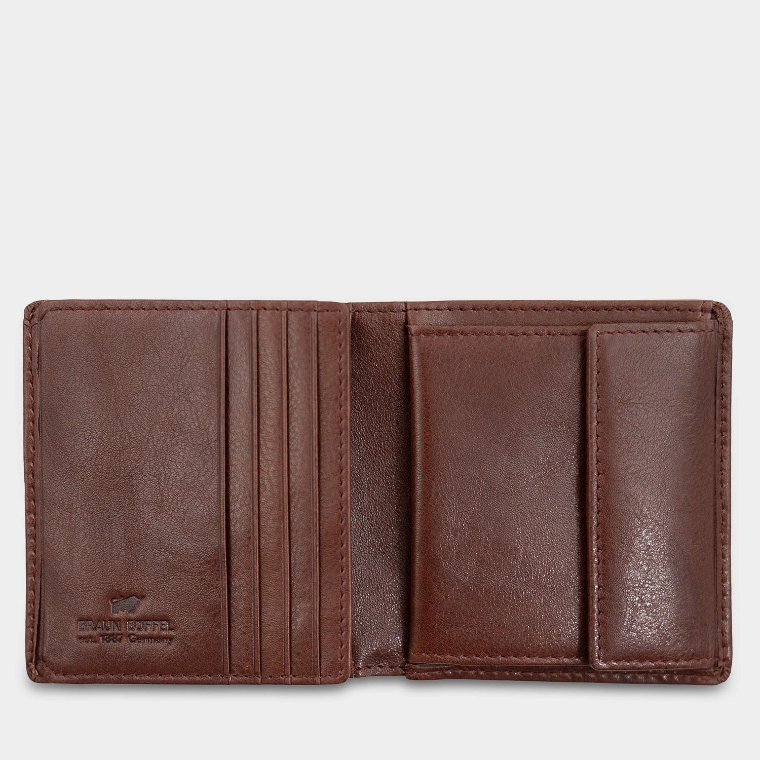 Braun Büffel Geldbörse AREZZO RFID Geldbörse Carré 8CS tabak günstig online kaufen