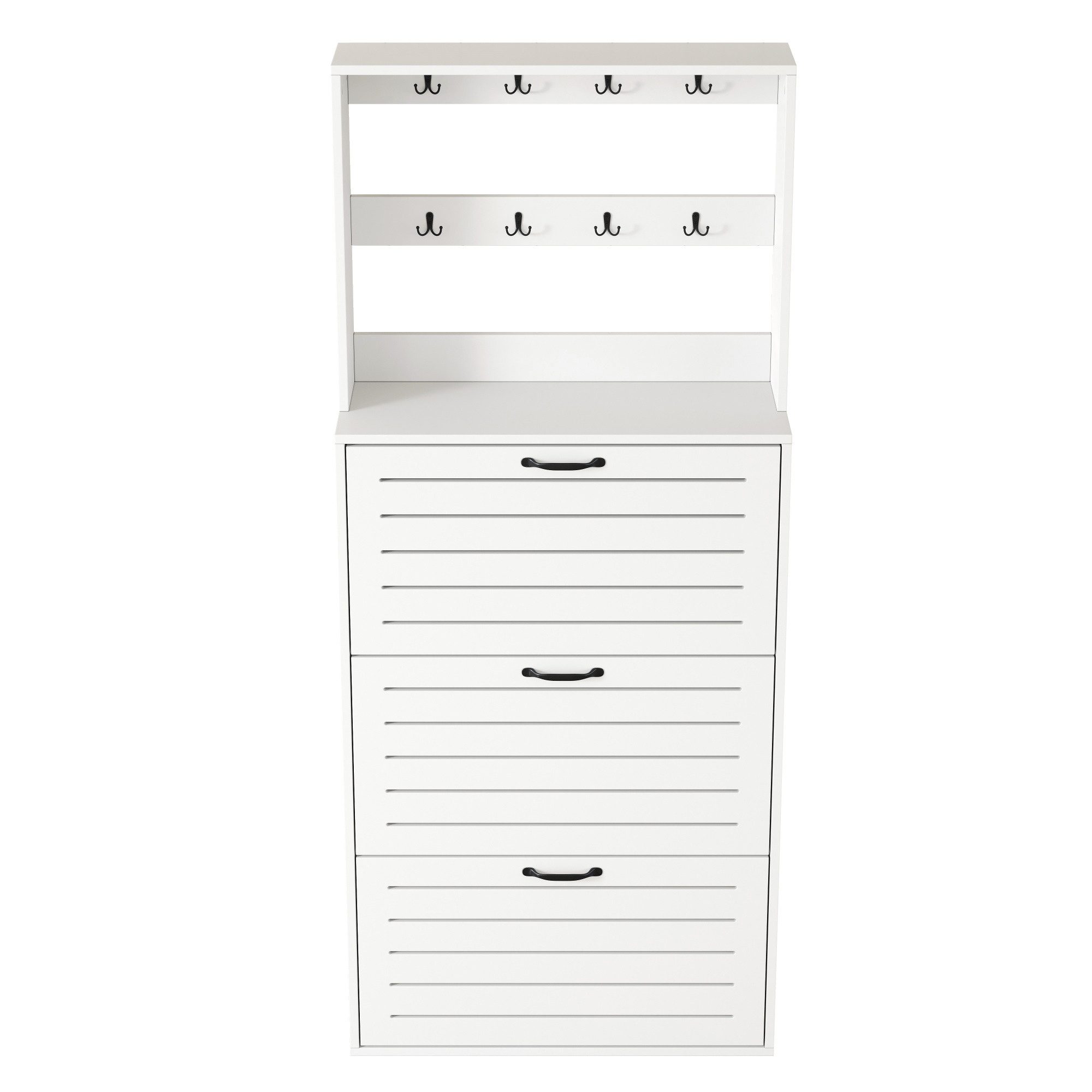 KLAM HOME Schuhschrank Schuhschrank mit 3 günstig online kaufen