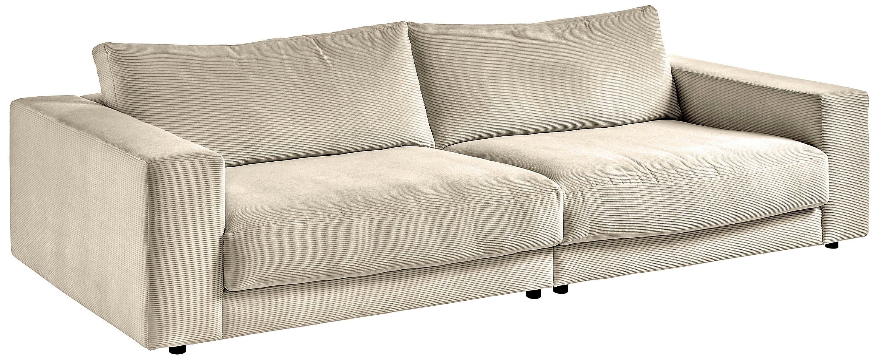 Big-Sofa Breitcord und Loungemöbel, 3C in und Zeitloses Enisa, stylisches Candy Fein-