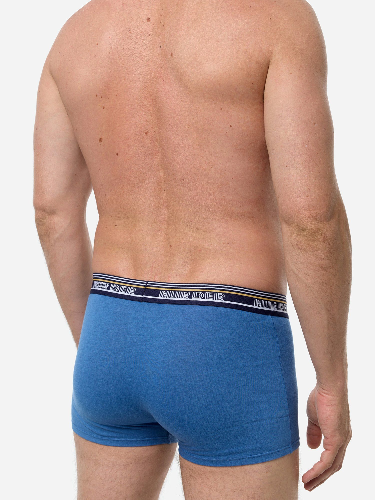 Retro Boxer Retro-Boxer blau/grün (6-St) Der boxershorts Nur retroshorts Powerful