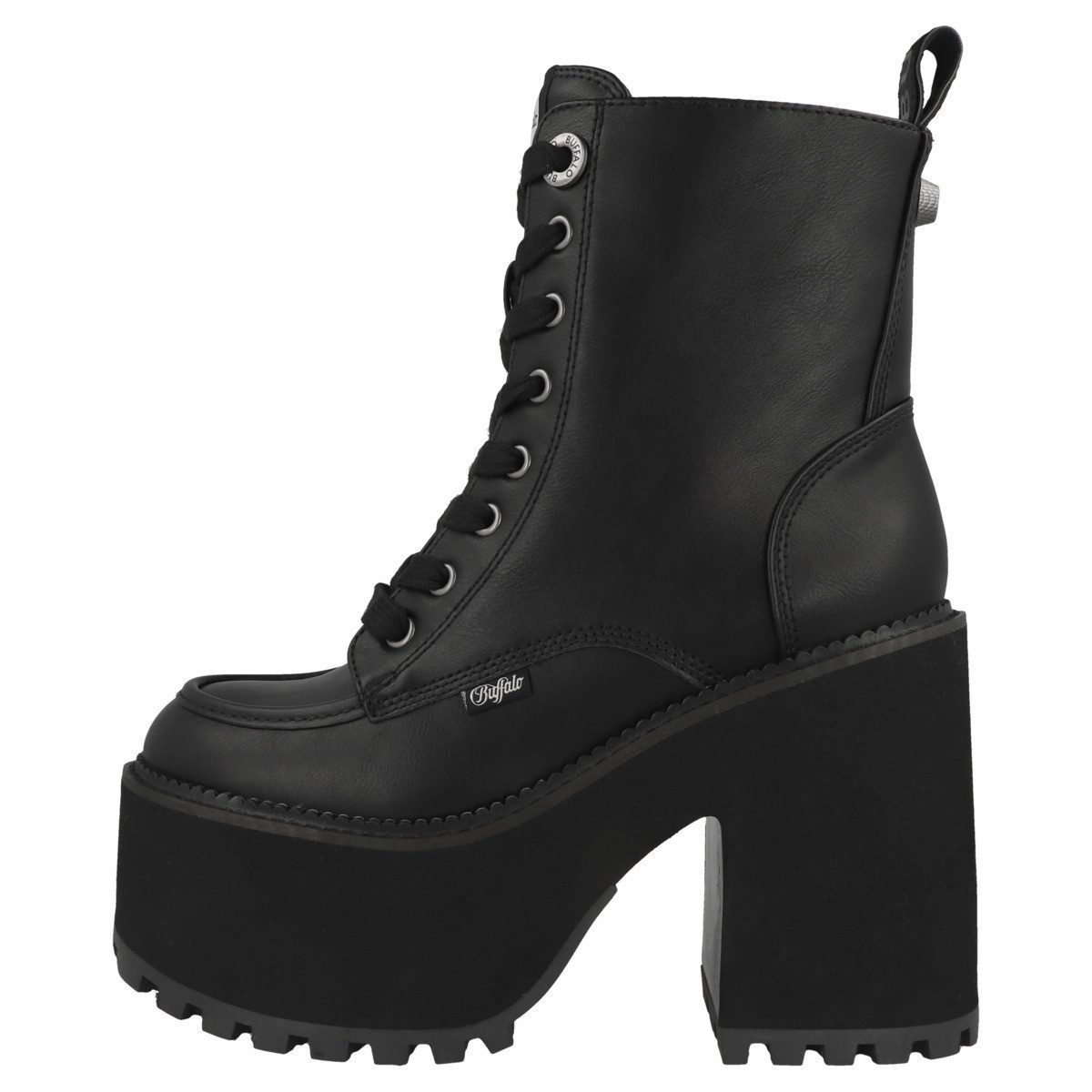 Buffalo Killah Lace Up Mid Damen Stiefel Boots, Stiefeletten, Winterschuhe, günstig online kaufen