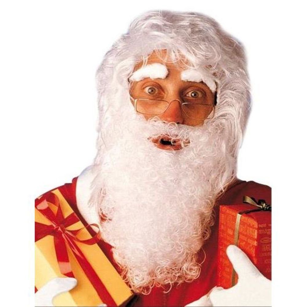 Kostüm-Perücke Weihnachtsmann mit Maxibart