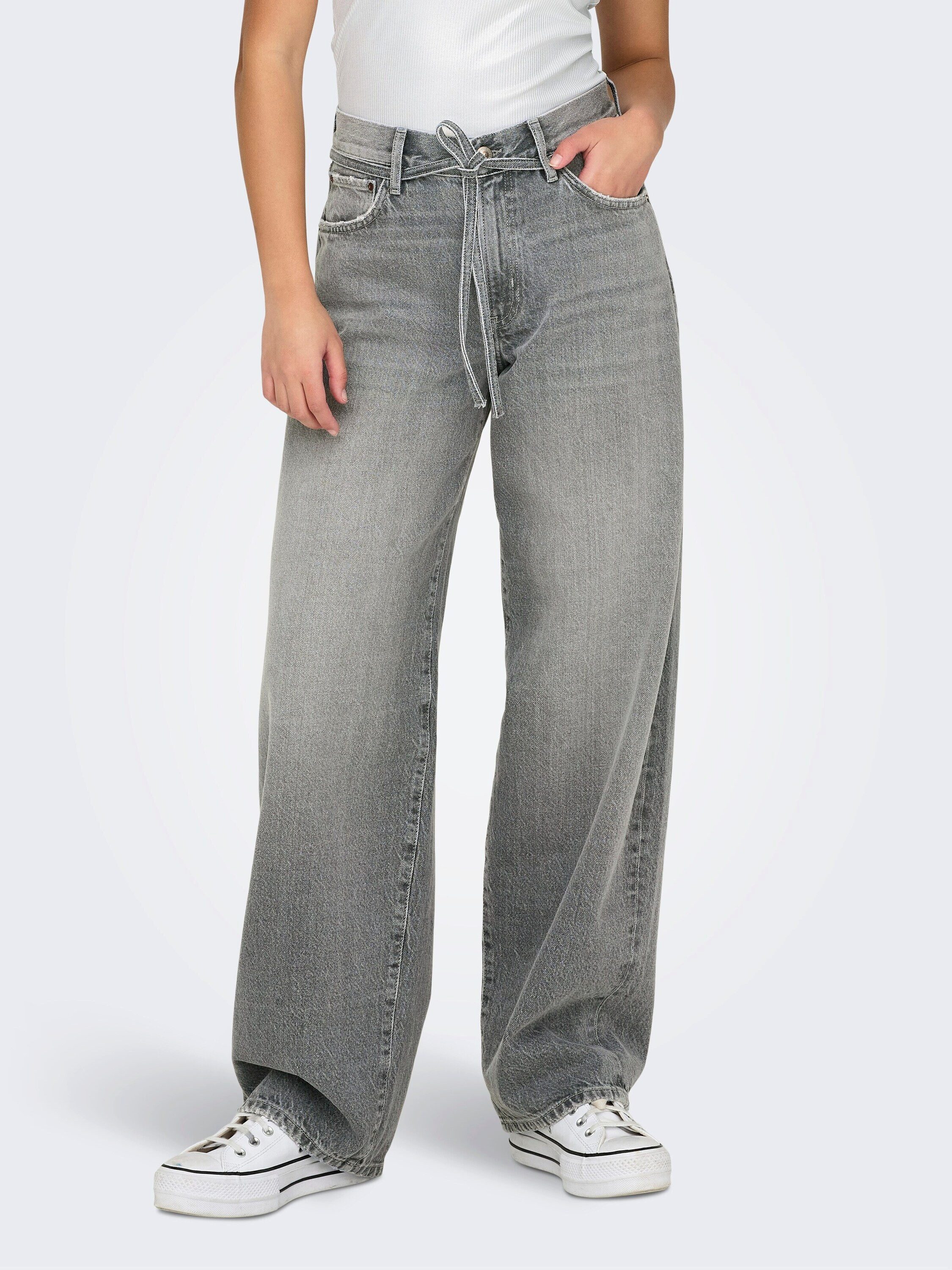 ONLY Weite Jeans ONLGianna (1-tlg) Patches