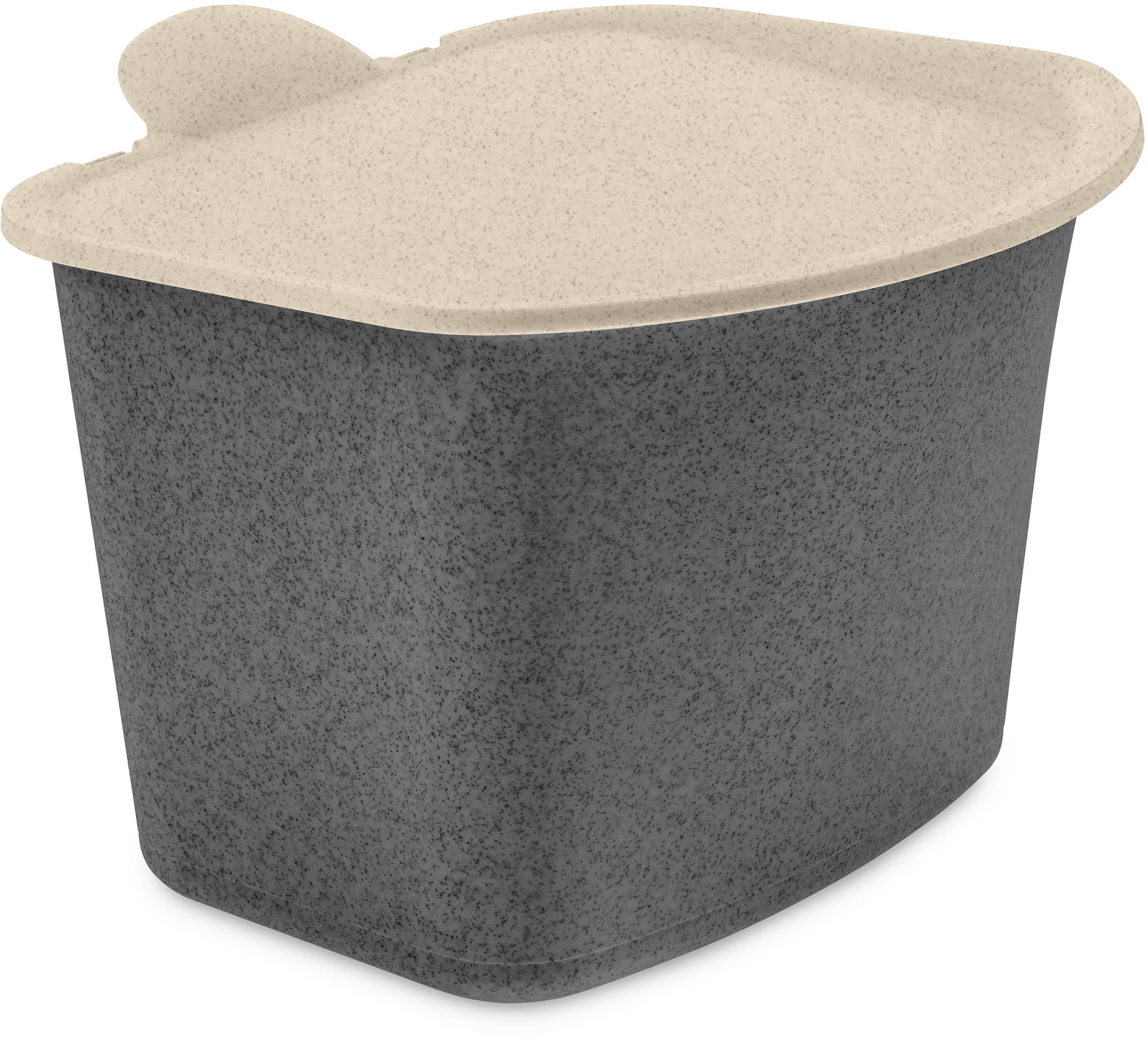 KOZIOL Biomülleimer BIBO, spülmaschinengeeignet, melaminfrei, CO² neutrale Produktion