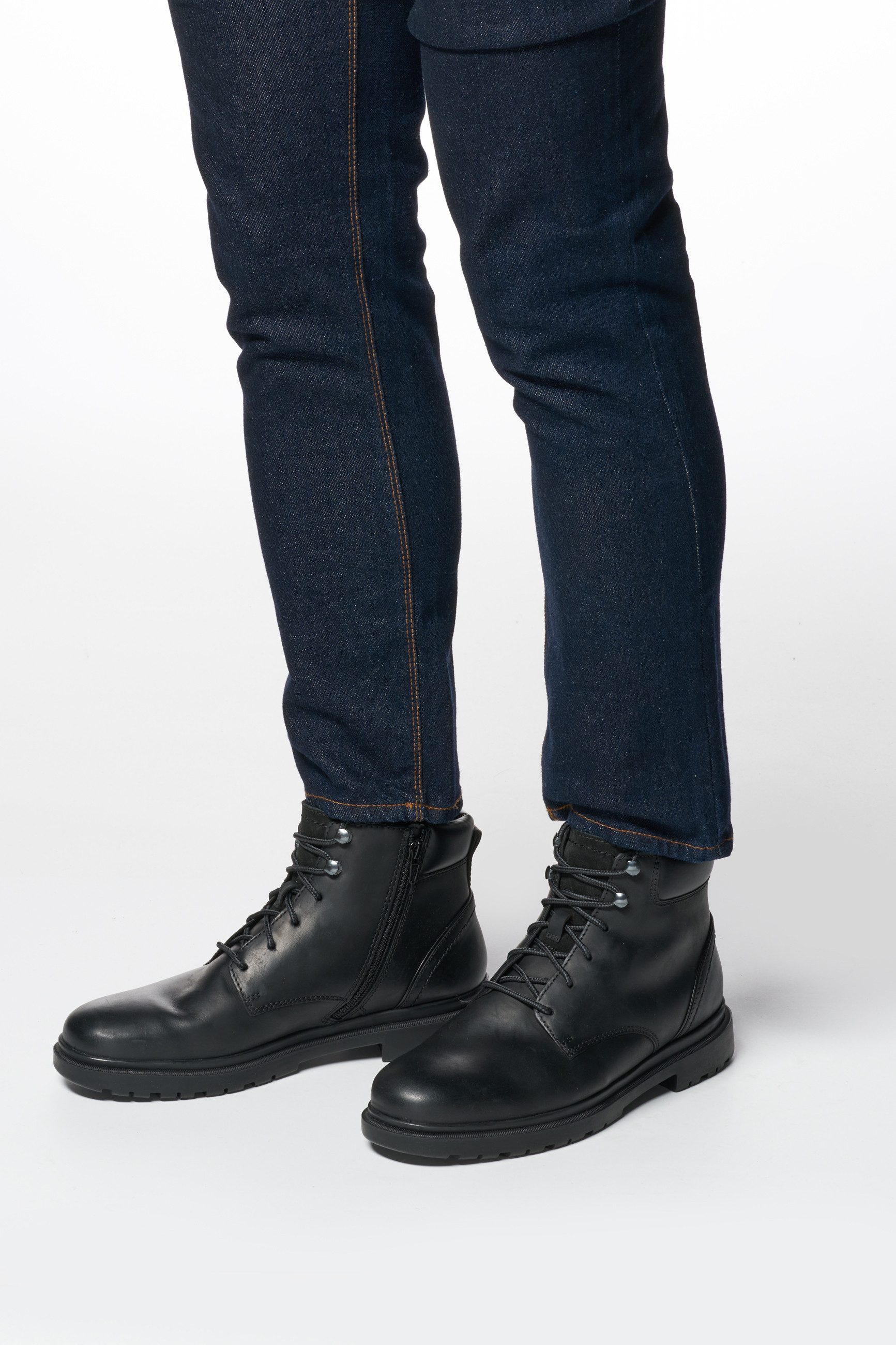 Geox U ANDALO Schnürboots Herbst-Boots, Schnürstiefelette mit softem Schaftabschluss – Bild 2 von 5