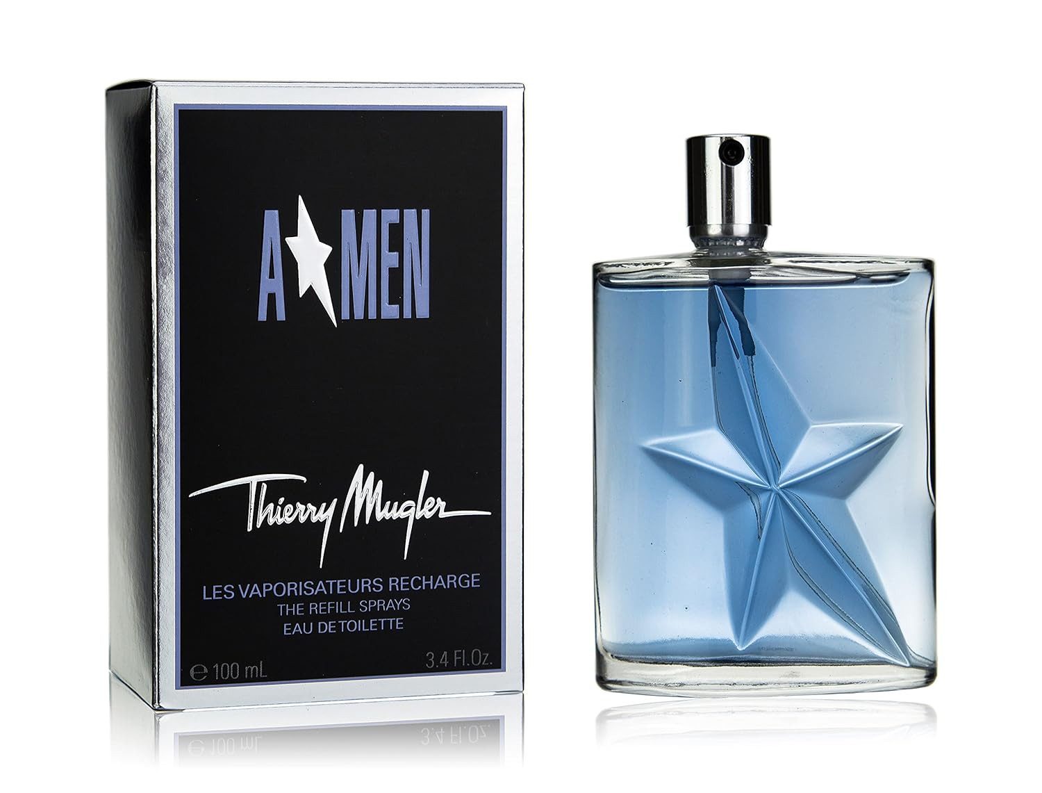 Mugler Туалетная вода AMen, Glasflakon, Parfüm EDT, Herrenduft