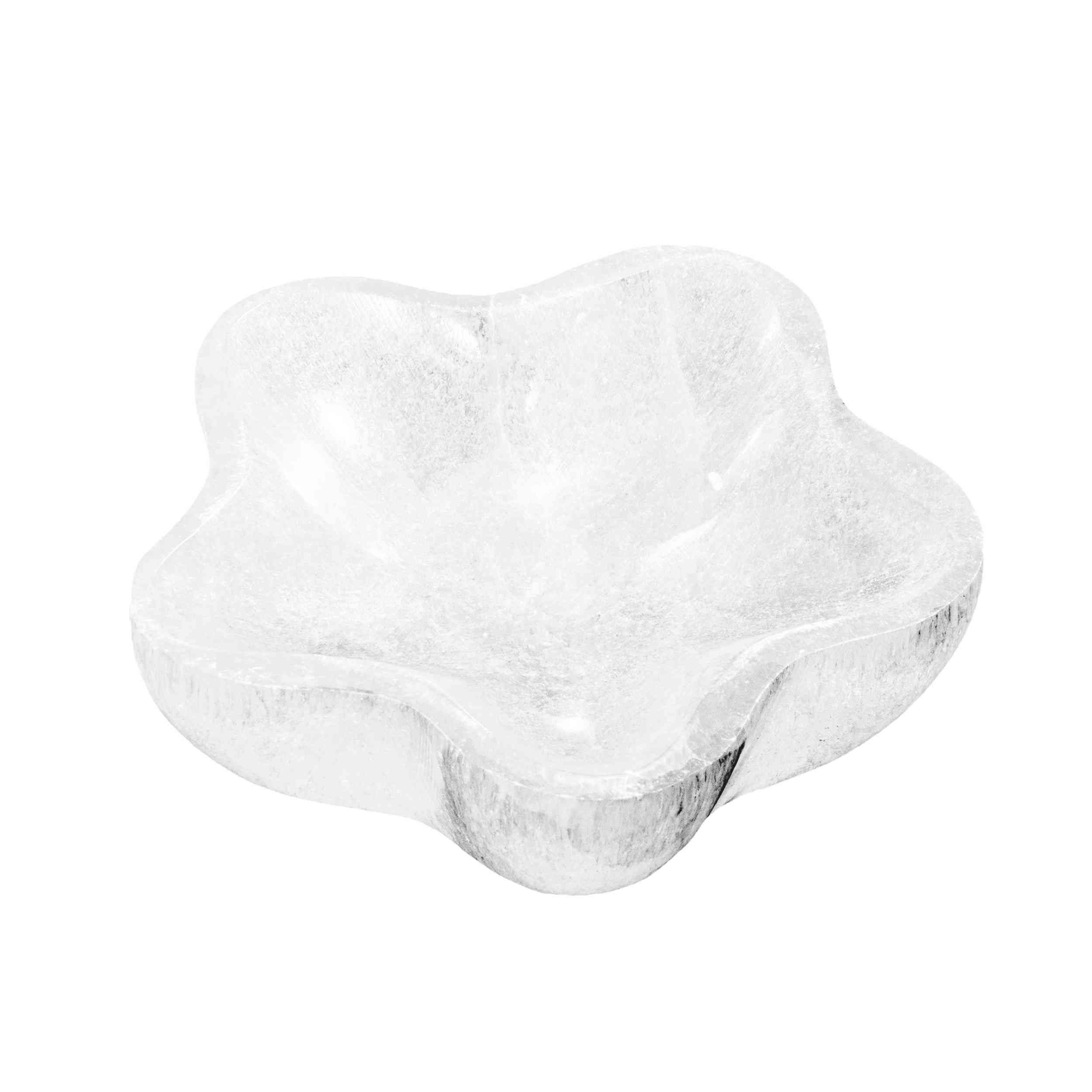 Edelstein Selenit Blumenschale – 9,5 cm Heilstein