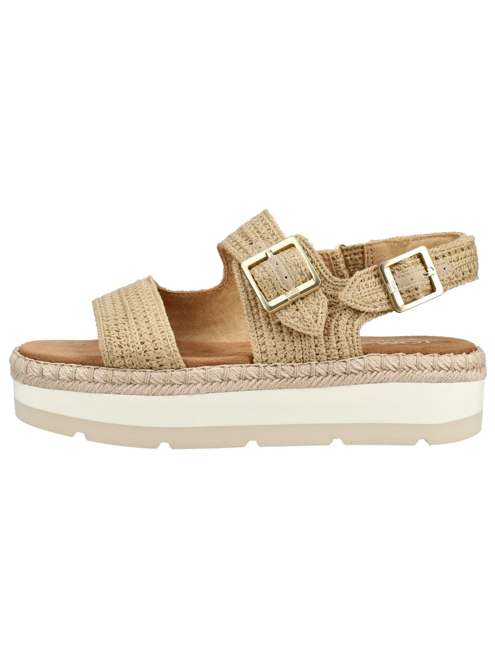 TOMS TOMS Sandalen Leder/Textil Riemchensandale