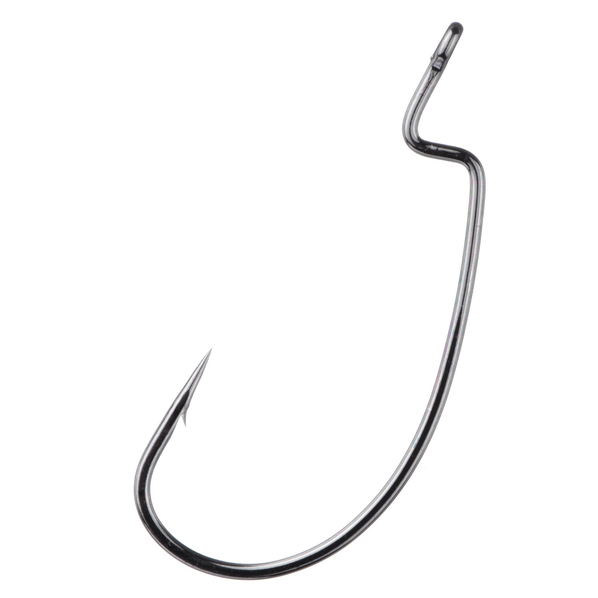 Zite Offset-Haken Set Raubfischhaken Größe 3/0 5 Stück Angelhaken für Barsch & Zander