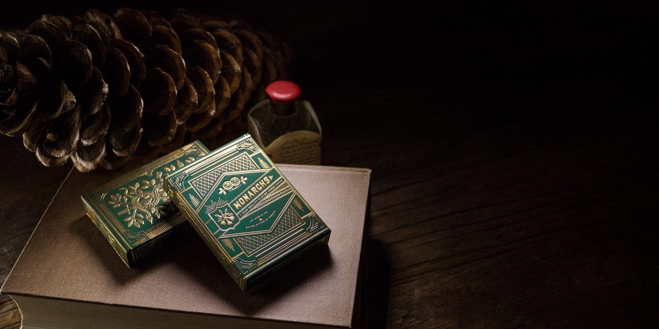 Theory11 Spiel Theory 11 Spielkarten Monarch Green