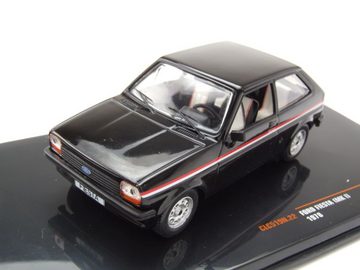 ixo Models Modellauto Ford Fiesta MK1 Avus 1978 schwarz Modellauto 1:43 ixo models, Maßstab 1:43