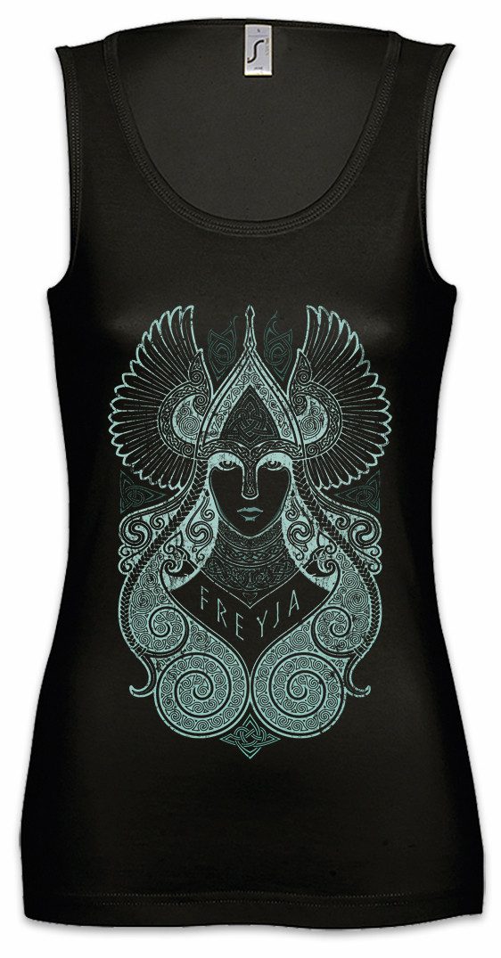 Urban Backwoods Tanktop Freyja II Ärmelloses Damen T-Shirt Freia Fenris Walhalla Odhin Thor Wikinger Midgard Asgard Yggdrasil