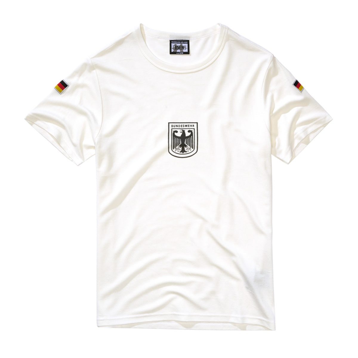BWuM T-Shirt BWuM Bundeswehr Sportshirt mit Flaggen & Adler günstig online kaufen