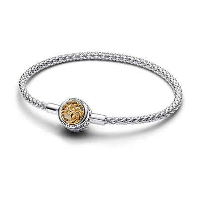 Pandora Gliederarmband PANDORA Game of Thrones Nieten Armband aus Sterlingsilber