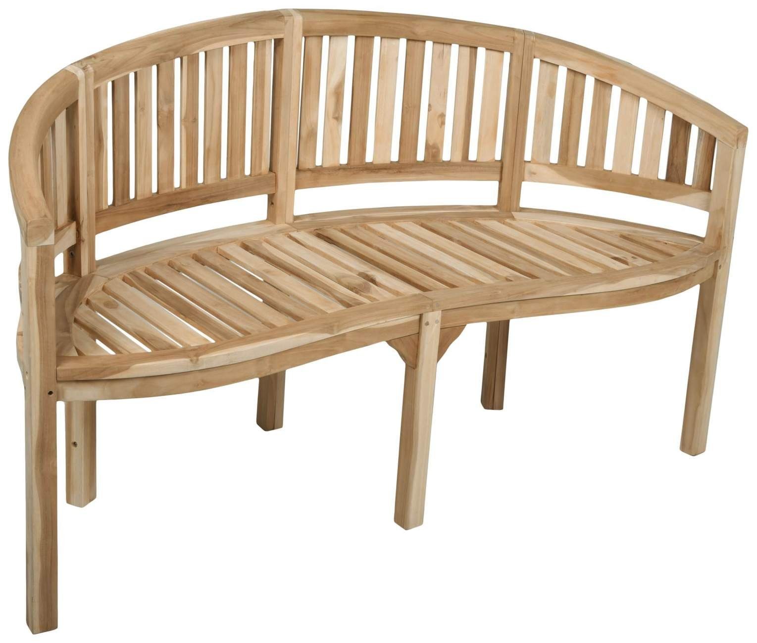 Garden Pleasure Gartenbank Gartenbank Bananenbank AMBON 3Sitzer aus