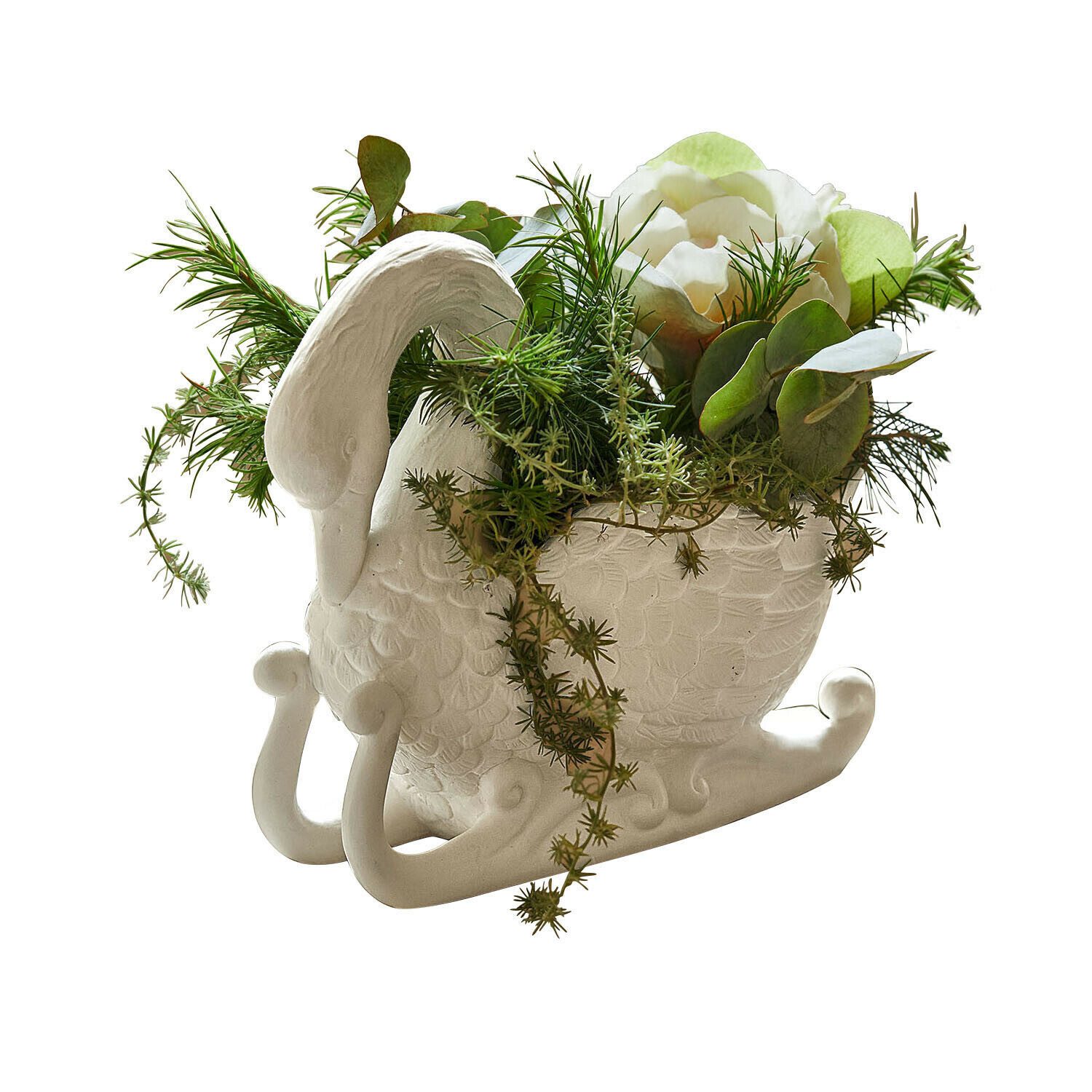 Mirabeau Übertopf Übertopf Elarin weiß