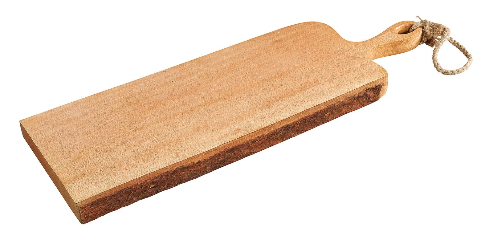 ZASSENHAUS Servierbrett Griff-/Servierbrett Mangoholz 59 x 19 cm, Mangoholz, (Schneidebretter)