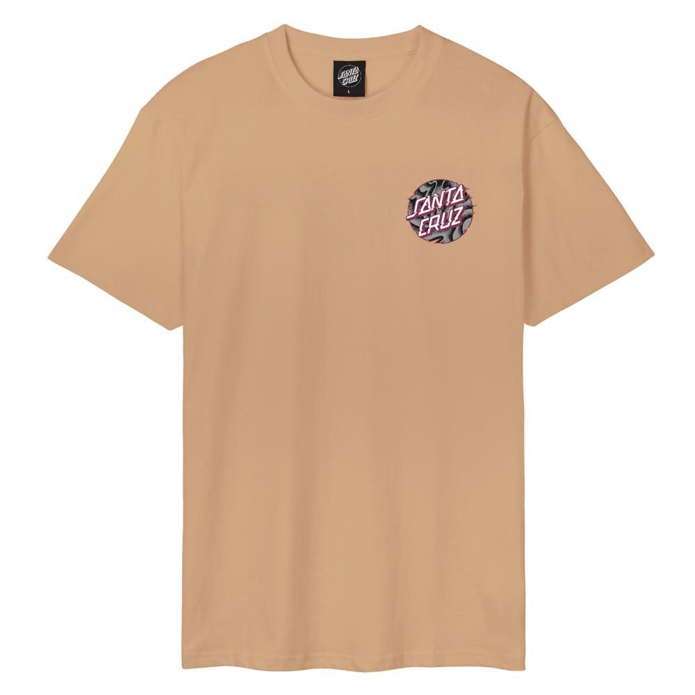 Santa Cruz T-Shirt T-Shirt Santa Cruz Vivid Slick Dot (1-tlg) Großer "Santa Cruz" Logo-Print auf der Rückseite