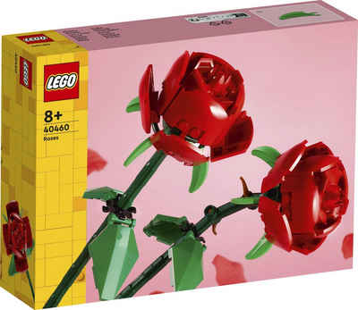 LEGO® Konstruktionsspielsteine Rosen (40460), LEGO Iconic, (120 St), Made in Europe