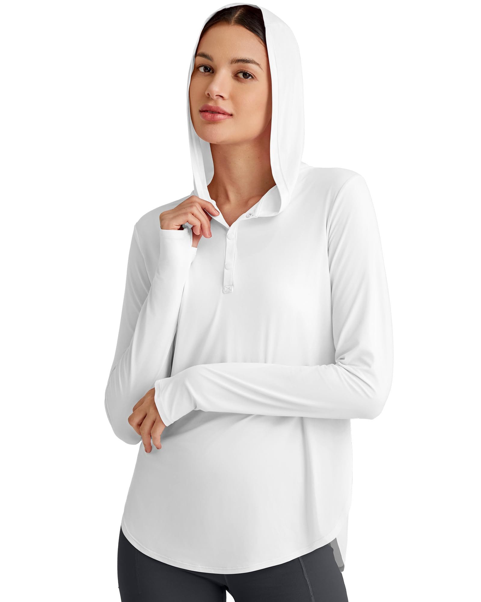 G4Free Langarmshirt G4Free Damen Sonnenhemden, Kapuzenpullover, günstig online kaufen