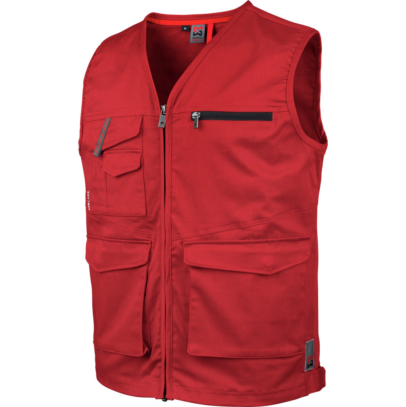 Würth MODYF Arbeitsweste Stretch X für Herren Stylische Handwerkerweste für In-/Outdoor