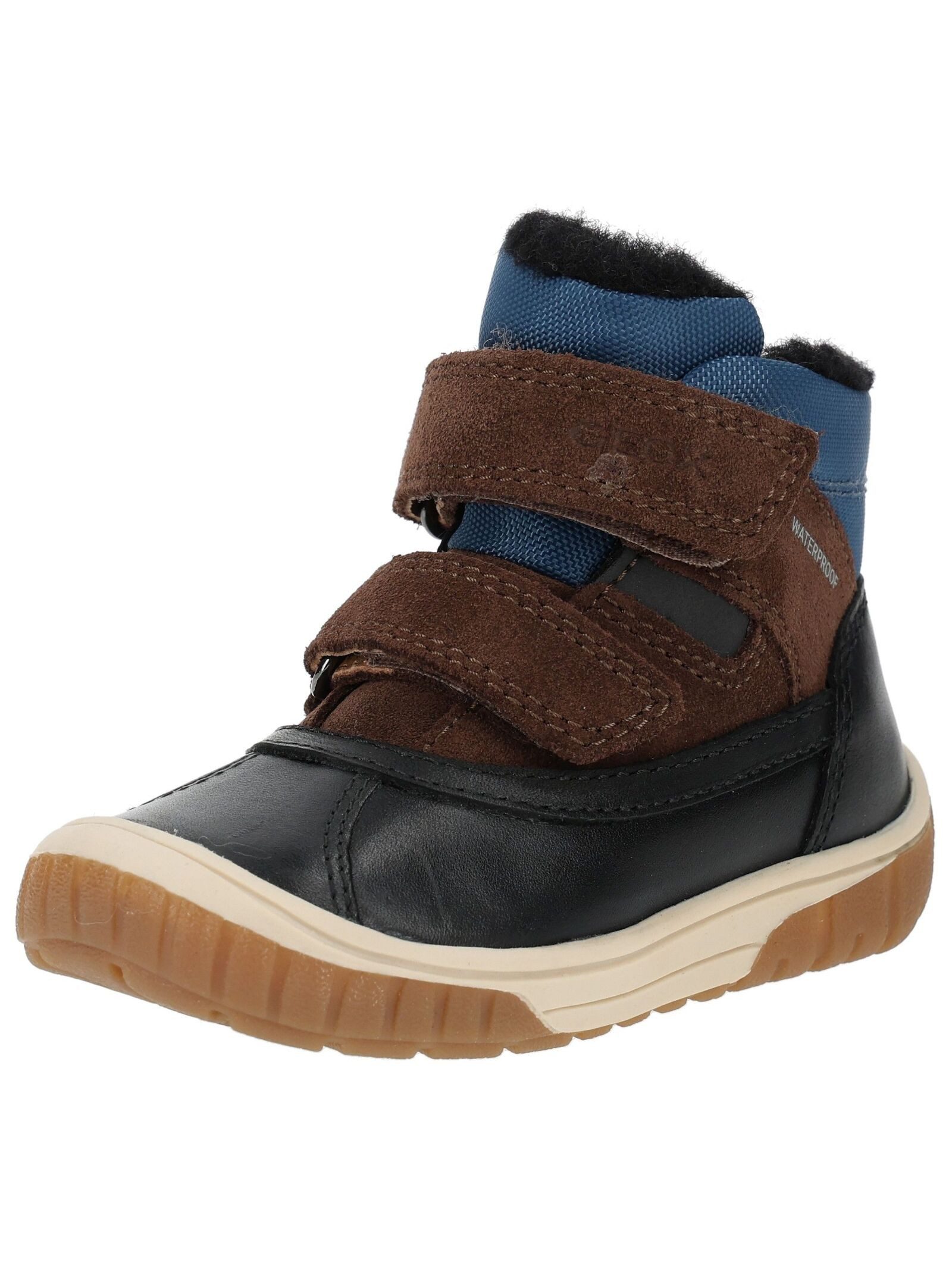 Geox Geox Stiefelette Leder/Textil Stiefelette